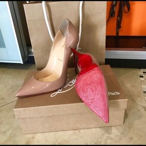 Christian Louboutin “So Kate” in nude